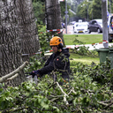 Storm schade Mozartstraat