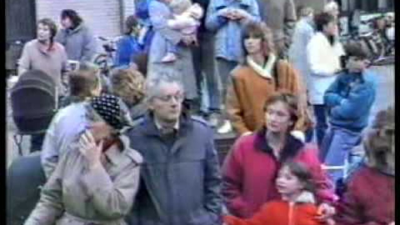 Sinterklaas intocht Heemskerk 1986